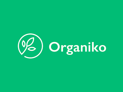 Organiko Logo animation app arabic art branding design icon illustration logo typography vector