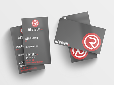 Revived.org - Business Card Mockup