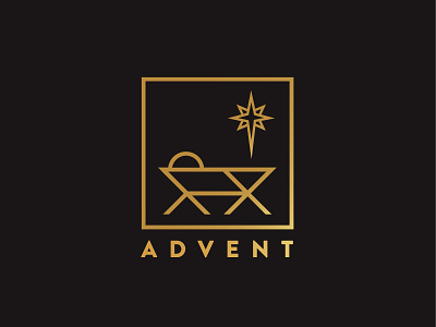 Advent - 2016 advent christmas church design graphic design icon iconography jesus manger sermon star