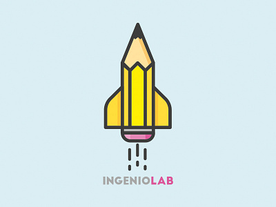 IngenioLab branding illustration logo pencin studio