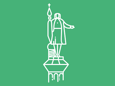 Monumento a Cristobal Colón colon icon illustration madrid monument tourist vector