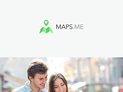 Maps Me New Logo App Icon Concept By Maria Babak On Dribbble