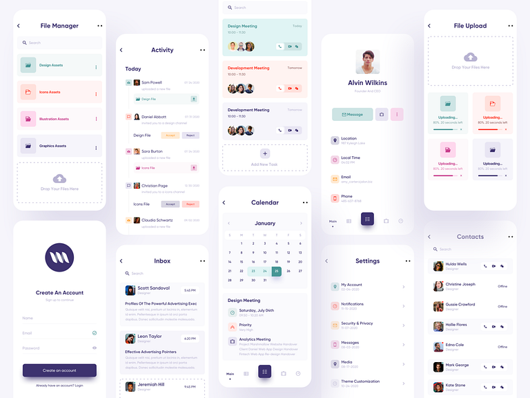 Task Planner App by Ishtiaq Khan Parag for Unflip on Dribbble