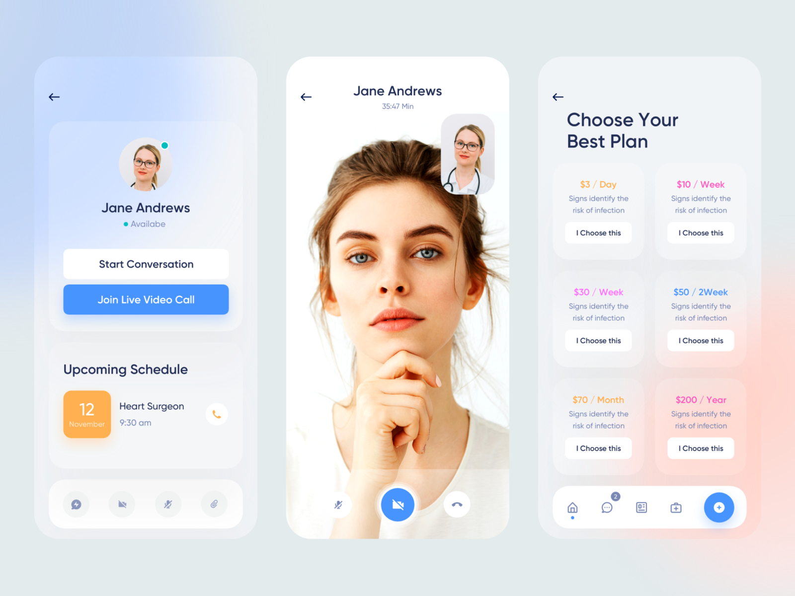 Medical Mobile App By Ishtiaq Khan Parag For Unflip On Dribbble