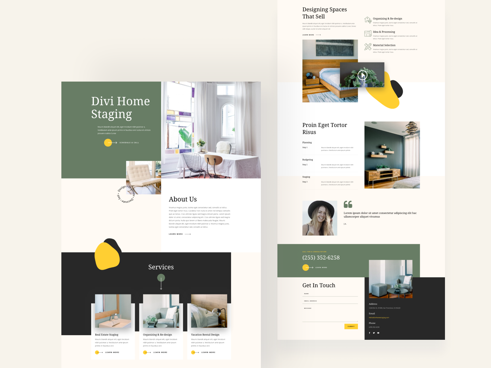 Home Staging - Sneak Peek by Ishtiaq Khan Parag for Elegant Themes on ...