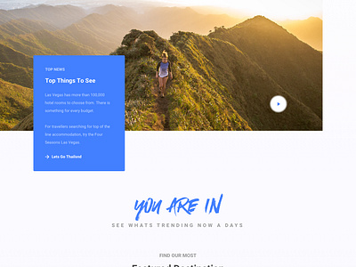 Landing Page - Travel By Ishtiaq Khan Parag On Dribbble