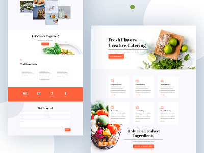 Food Catering - Sneak Peek by Ishtiaq Khan Parag for Elegant Themes on ...