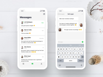 Messaging App UI Exploration