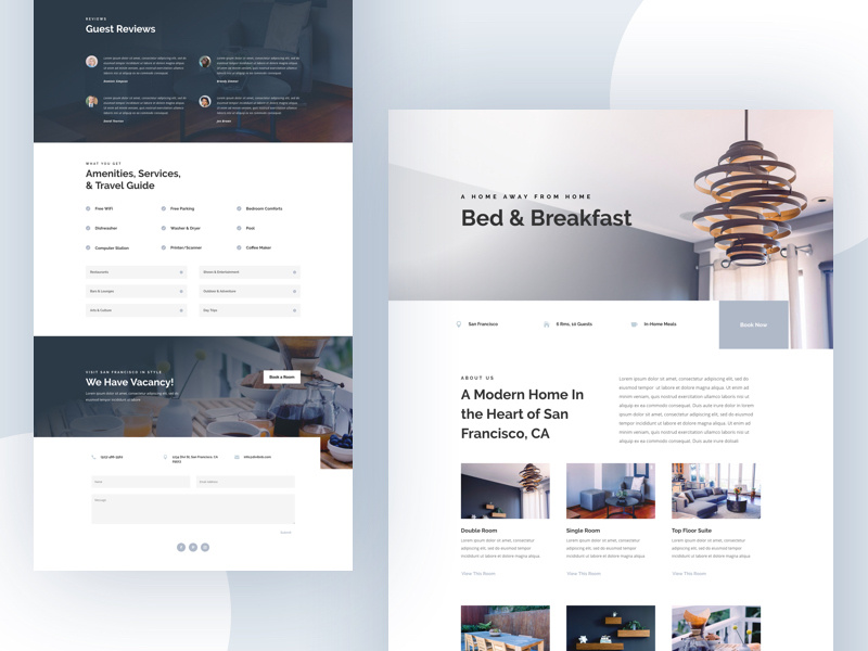 Bed breakfast