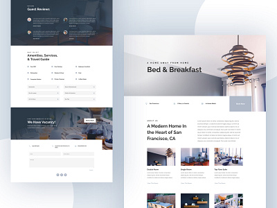 Bed and Breakfast - Sneak Peek bed and breakfast divi food hotel house layout minimal template website wordpress