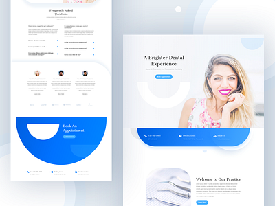 Dentist Template Design for Divi by Ishtiaq Khan Parag for Elegant ...
