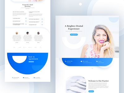 Dentist - Sneak Peek cards clean clinic dental dentist denutes divi dribbble best shot health healthcare icon landing page layout medical modern protection smile template website wordpress