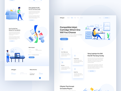 Design Agency 2018 agency clean design dribbble best shot gradient homepage icon illustration landing page layout minimal product teamuinugget typography ui uinugget ux webdesign website
