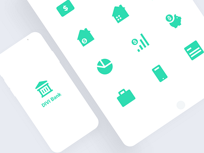 Bank Icons account bank branding clean color exploration icons divi icon icons icons design icons pack icons set layout logo product template ui ux vector website wordpress