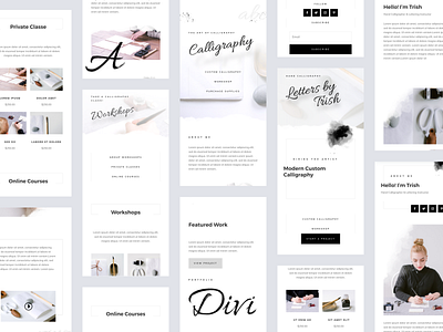 Calligrapher - Mobile Pages