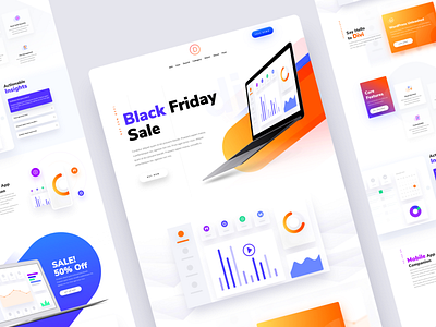 Software Landing Page - Black Friday