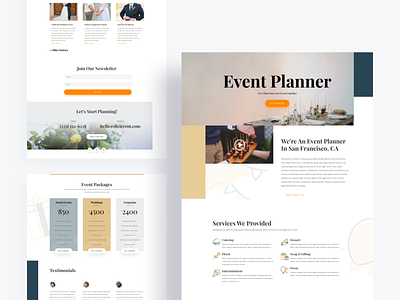 Event Planner - Sneak Peek