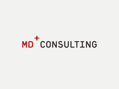 MD+ Consulting branding corporate identity logo