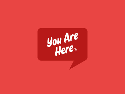 You are here graphics print t shirt typography