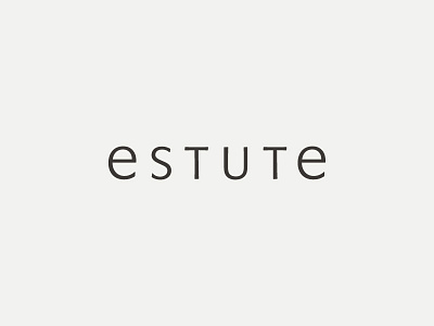 Estute branding corporate identity logo typography