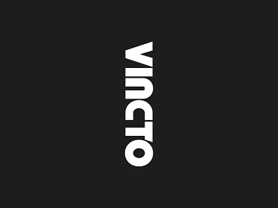 Vincto branding identity logo typography