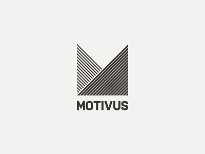 Motivus branding identity logo