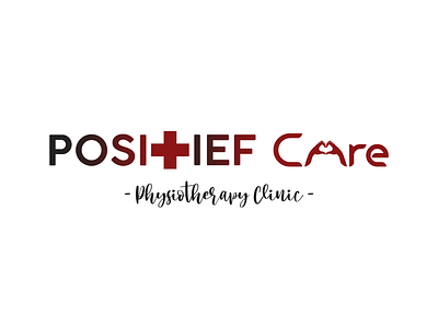 Positief Care branding clinic logo