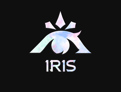 Iris Logo branding logo