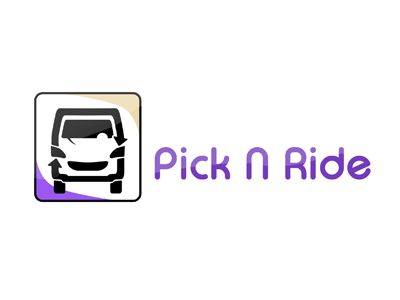 Pick N Ride logo