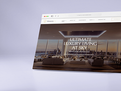 MaisonCo - Single Property Real Estate WordPress Website booking elementor landing page real estate web design website design wordpress