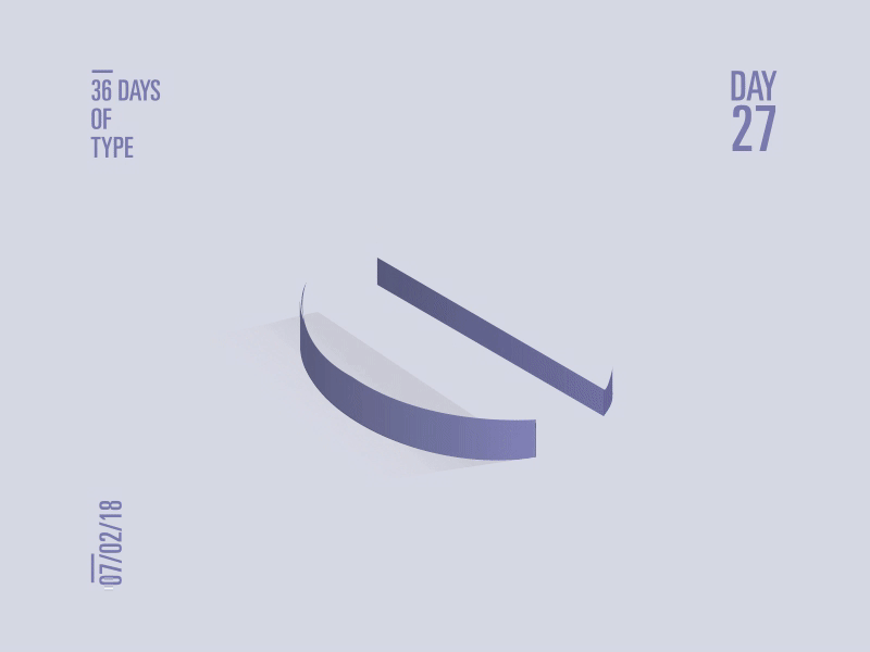Days of Type | 27-36 36daysoftype animation daily gif illustration motion design typography