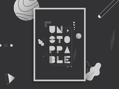 Unstoppable grain illustrator poster