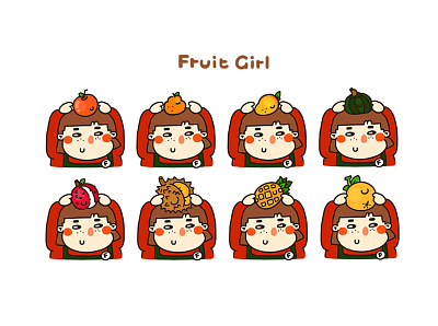 Fruit Girl ipad pro logo 插图