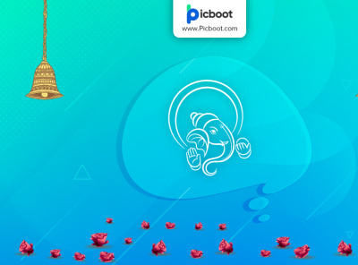 Create & Design a Festive Ganesh Chaturthi Template with Picboot design ganesh chaturthi ganeshchaturthi graphic design illustration