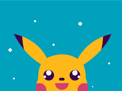 Pikachu minimalistic pikachu