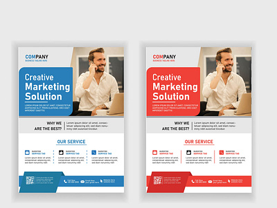 Professional & Creative Corporate Flyer Template banner branding business flyer business flyer design corporate flyer design flyer flyer design flyer design template flyer template flyers graphic design illustration logo ui vector