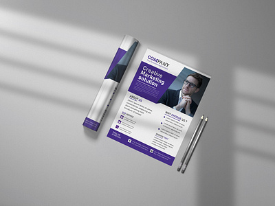 Creative corporate business flyer template