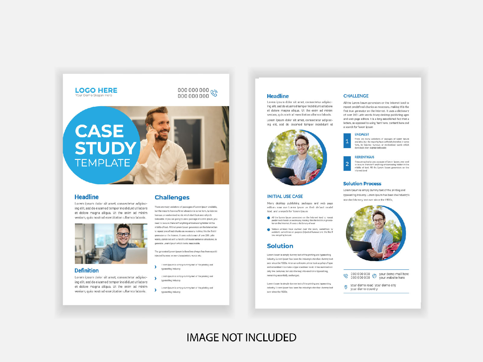 Case Study Flyer Design Business Case Study by Graphics City on Dribbble