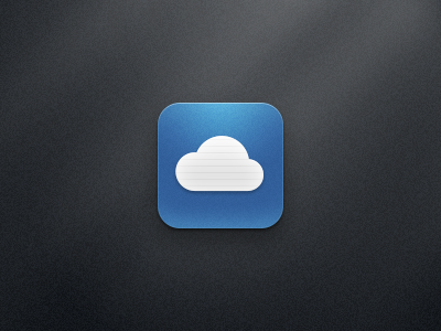 Nebulous Notes Icon icon ios iphone