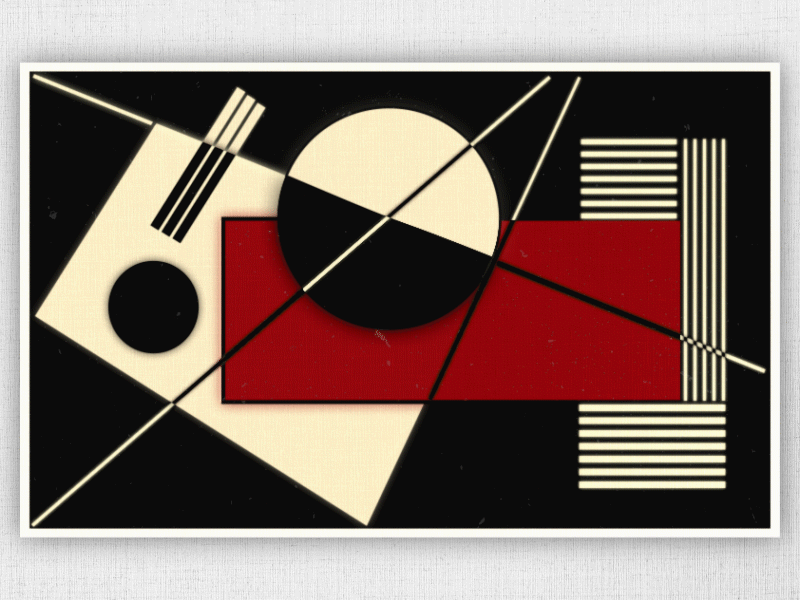 Suprematism #1 after effects animated gif animation gif painting paintings suprematism