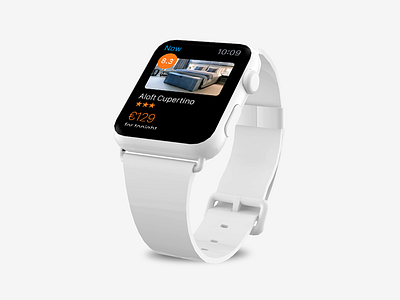 Apple Watch - Booking Now apple apple watch booking booking.com commerce hotel mobile now reservation travel watch wearable