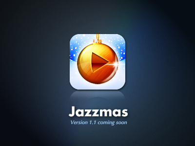 Jazzmas iOS App Icon app christmas icon ios mobile
