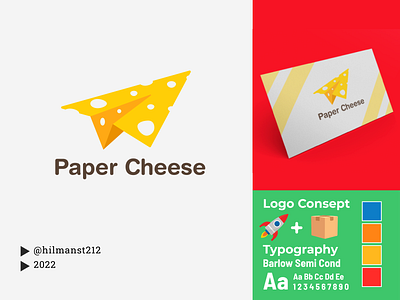 Paper Cheese branding logo logo art logo branding logo create logo design logo maker logoconsept
