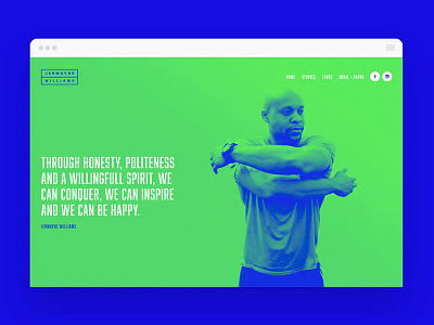 Jermayne Williams branding design digital exercise fitness health interactive lifestyle logo typography web wellbeing