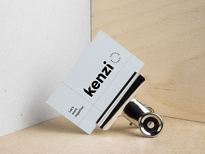 Kenzi Branding brand branding creative curate design identity logo mark word work