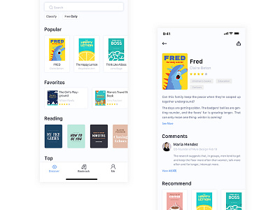 Read Uiada app design