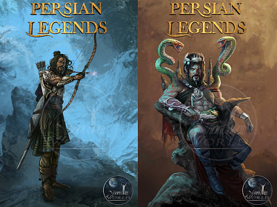 Persian Legends - Project characterdesign illustration illustrator