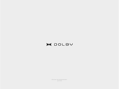 Dolby Logo - Redesign design designer dolbylogo freelancer graphic design logo logo design