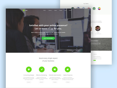 Digital Marketing Agency landing Page