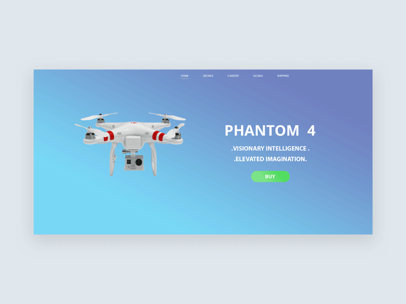 Product Landing Page Concept